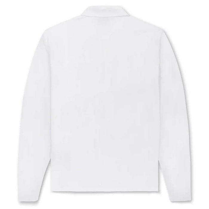 WAAC Cool Touch Longsleeve Golf Polo White - SP25 Men