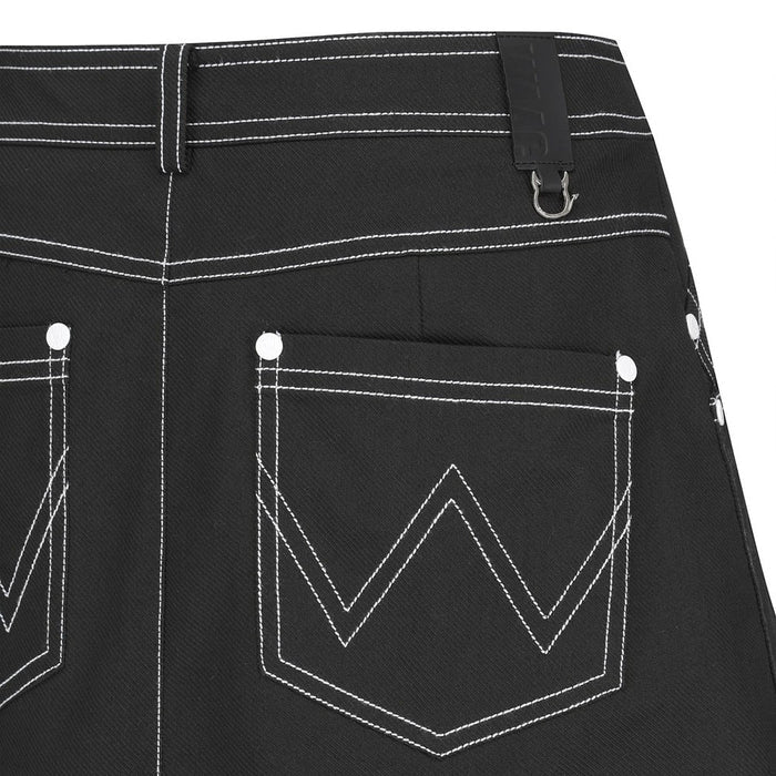 WAAC Essential Golf Skort Black - SS23 Women