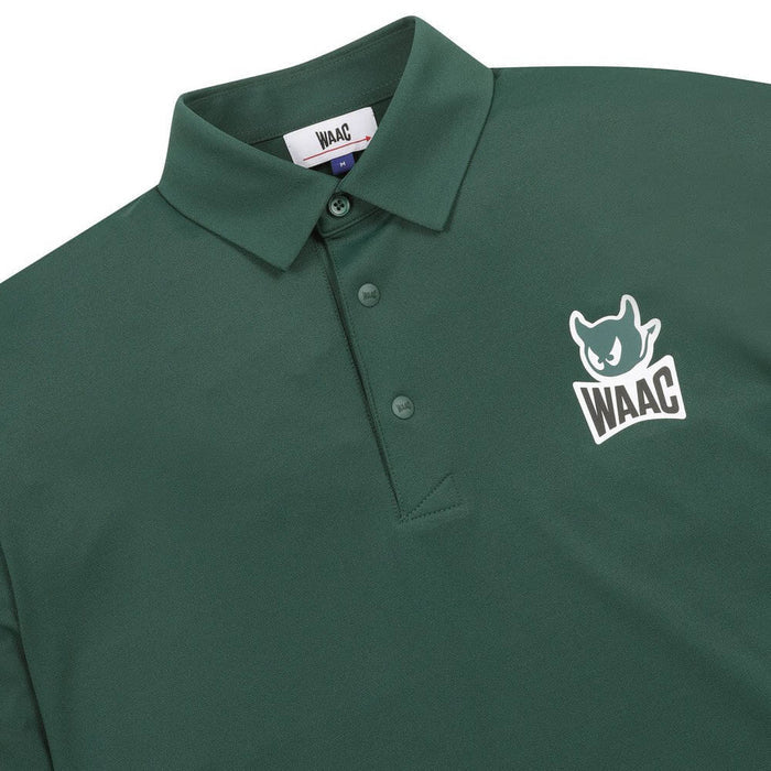 WAAC Essential Pique Golf Polo Green - SP25 Men