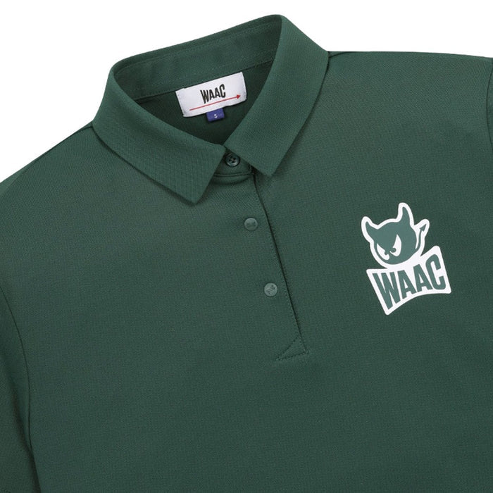 WAAC Essential Pique Golf Polo Green - SP25 Women