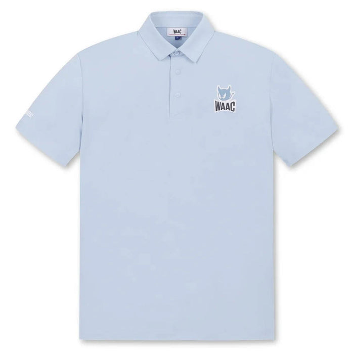 WAAC Essential Pique Golf Polo Light Blue - SP25 Men