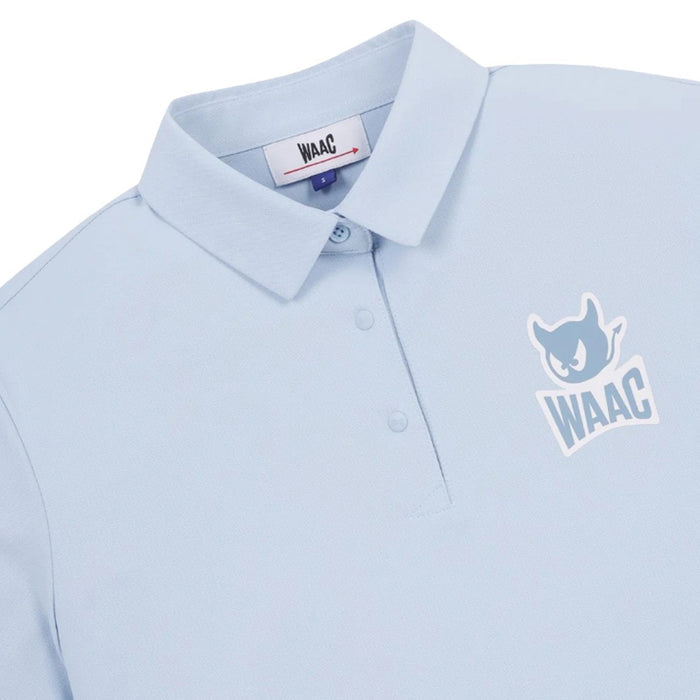 WAAC Essential Pique Golf Polo Light Blue - SP25 Women