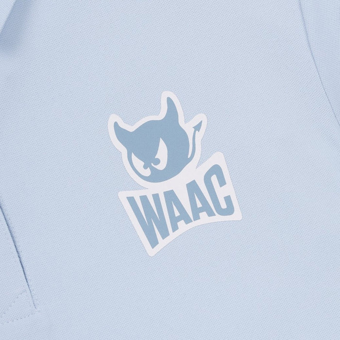 WAAC Essential Pique Golf Polo Light Blue - SP25 Women