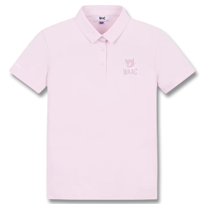 WAAC Essential Pique Golf Polo Light Pink - SP25 Women