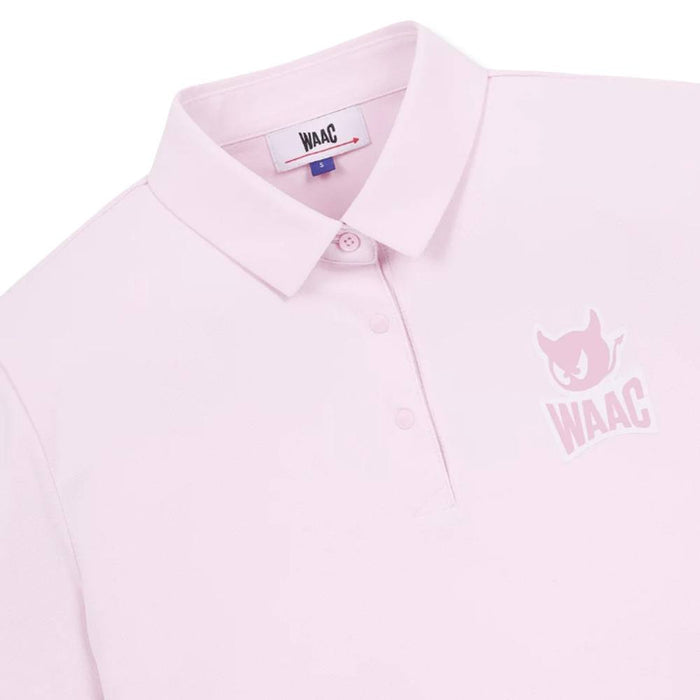 WAAC Essential Pique Golf Polo Light Pink - SP25 Women