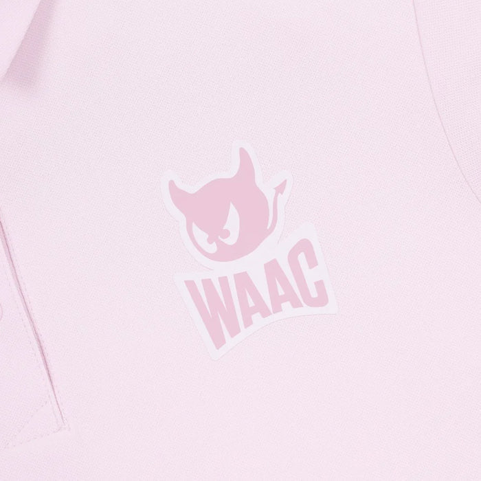 WAAC Essential Pique Golf Polo Light Pink - SP25 Women