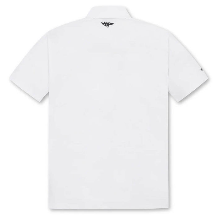 WAAC Essential Pique Golf Polo White - SP25 Men