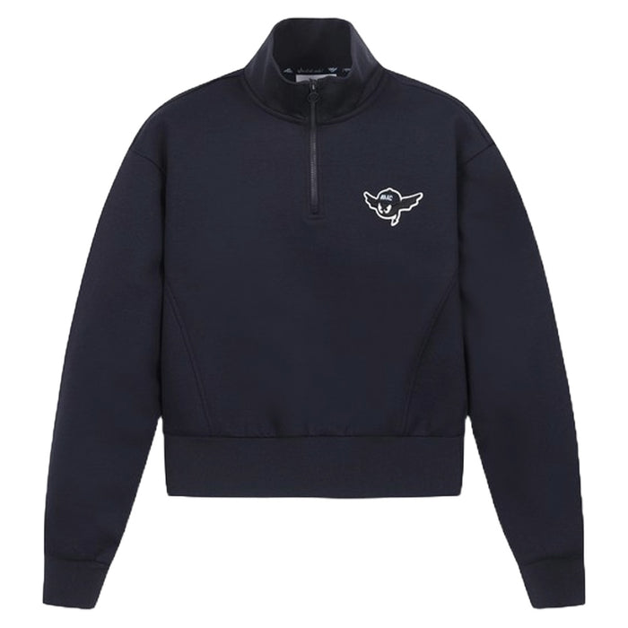 WAAC Half Zip-Up Golf Sweatshirt Dark Navy - FW24 Women