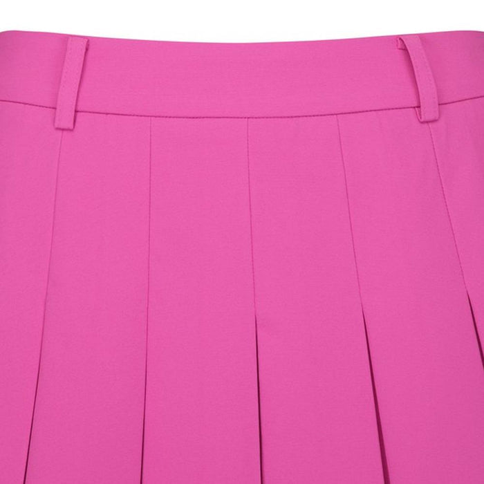 WAAC Layering Pleats Golf Skort Pink - FW24 Women