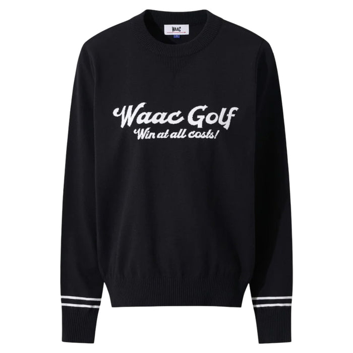 WAAC Logo Golf Sweater Dark Navy - FW25 Women