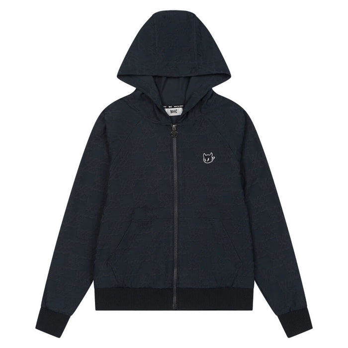 WAAC Logo JQD Zip-Up Golf Hoodie Dark Navy - SS26 Women