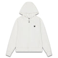 WAAC Logo JQD Zip-Up Golf Hoodie White - SS26 Women