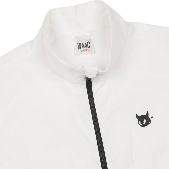 WAAC Logo Zip-Up Golf Vest White - SS26 Men