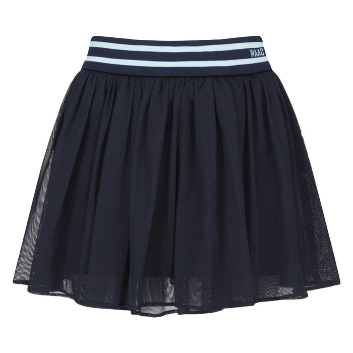 WAAC Mesh Gather Band Golf Skort Dark Navy - FW24 Women