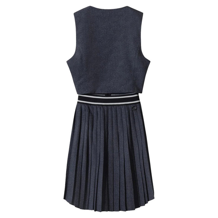 WAAC Pleat Golf Dress Dark Navy - FW25 Women