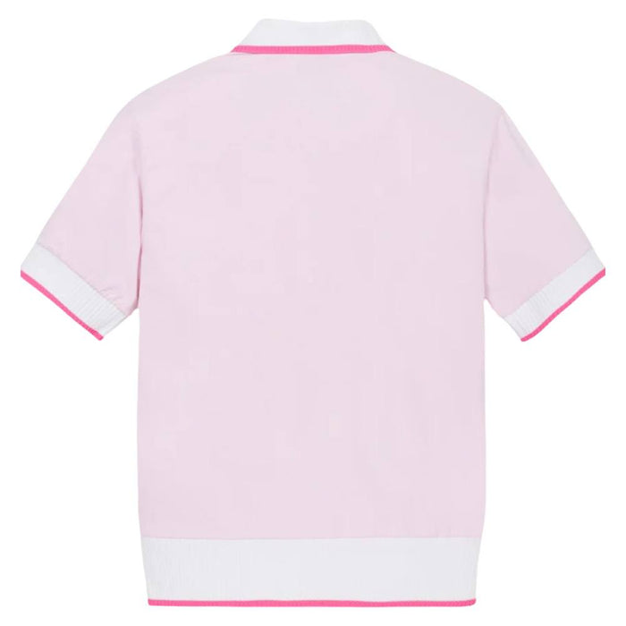 WAAC Rib Collar Golf Polo Light Pink - SP25 Women