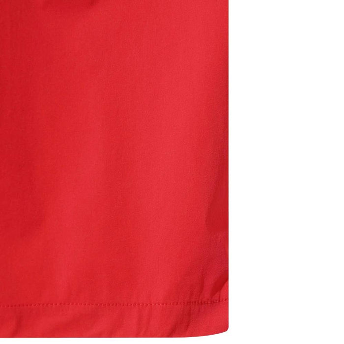 WAAC Rib Collar Shortsleeve Stretch Golf Polo Red - FW25 Women