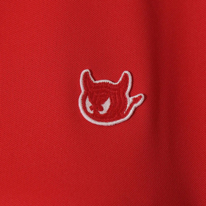 WAAC Rib Collar WAACKY Golf Polo Red - FW25 Women
