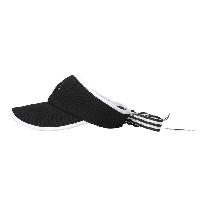 WAAC Ribbon Golf Visor Black - FW24 Women