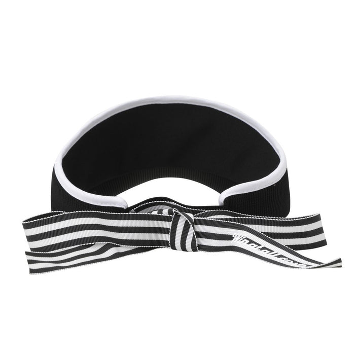WAAC Ribbon Golf Visor Black - FW24 Women