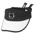 WAAC Ribbon Golf Visor Black/White - SS26 Women