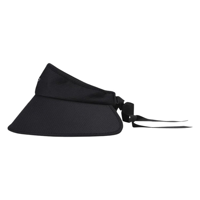 WAAC Ribbon Wide Golf Visor Black - SS26 Women