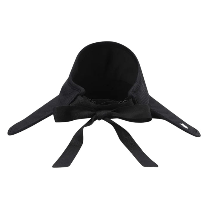 WAAC Ribbon Wide Golf Visor Black - SS26 Women