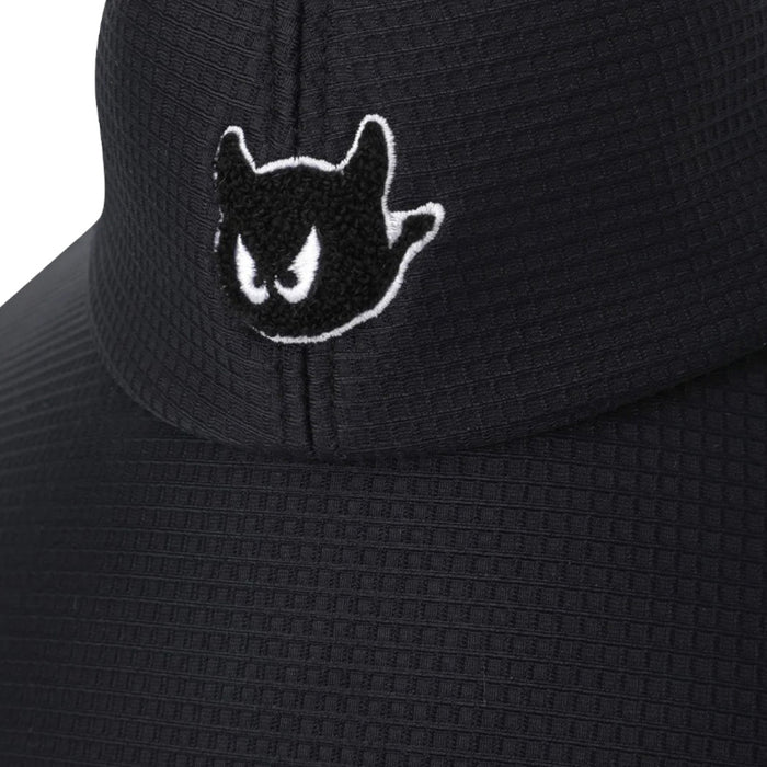 WAAC Ribbon Wide Golf Visor Black - SS26 Women