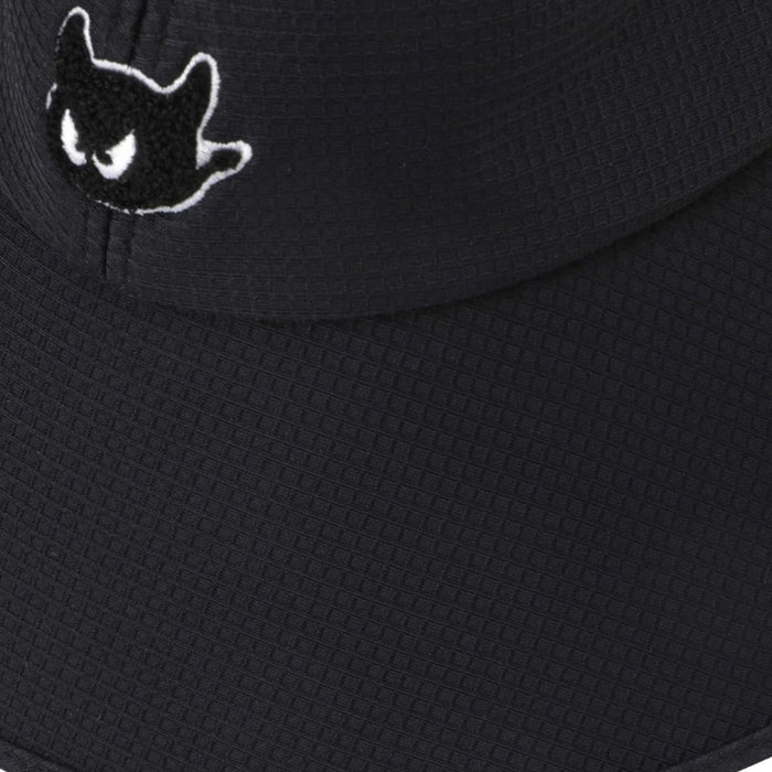 WAAC Ribbon Wide Golf Visor Black - SS26 Women