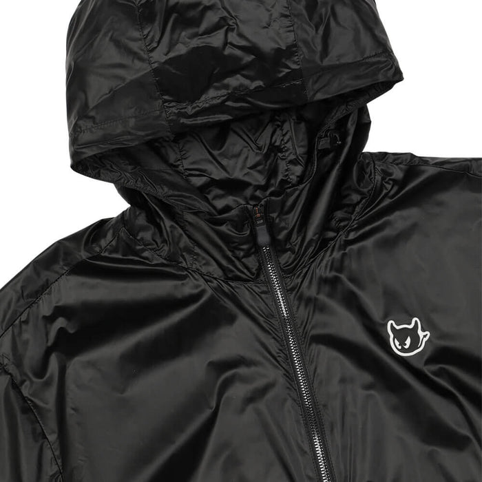 WAAC Shortsleeve String Zip Up Golf Hoodie Black - SS26 Women