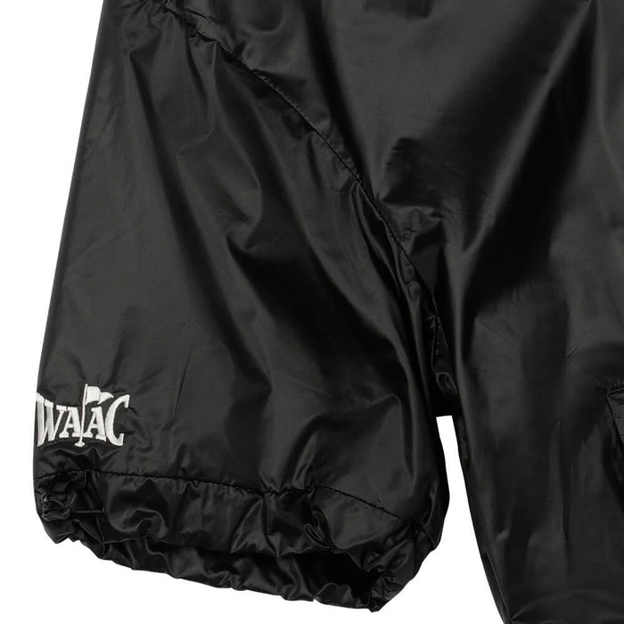 WAAC Shortsleeve String Zip Up Golf Hoodie Black - SS26 Women