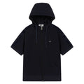 WAAC Shortsleeve Zip-Up Golf Hoodie Dark Navy - SS26 Women