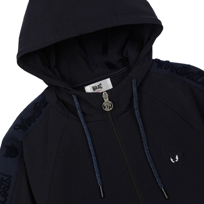 WAAC Shortsleeve Zip-Up Golf Hoodie Dark Navy - SS26 Women