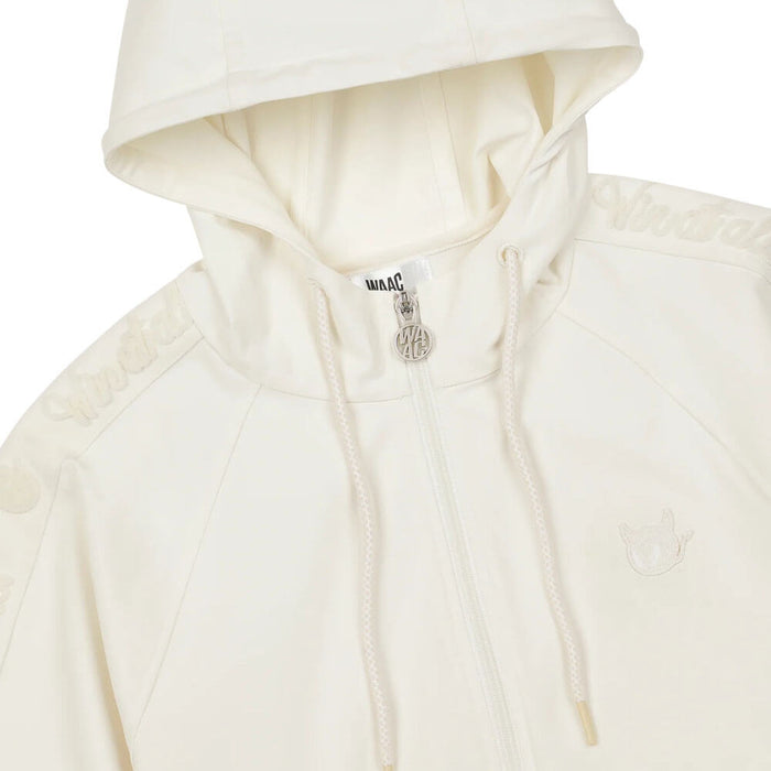 WAAC Shortsleeve Zip-Up Golf Hoodie Ivory - SS26 Women