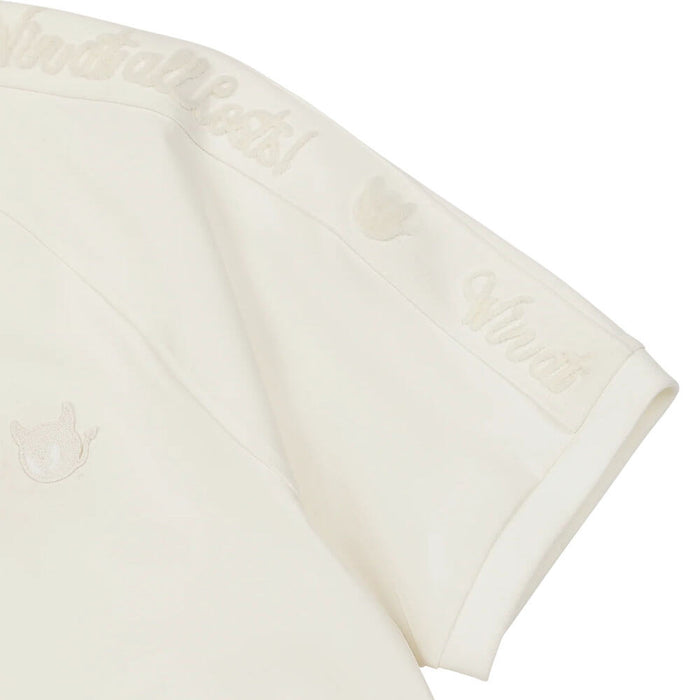 WAAC Shortsleeve Zip-Up Golf Hoodie Ivory - SS26 Women