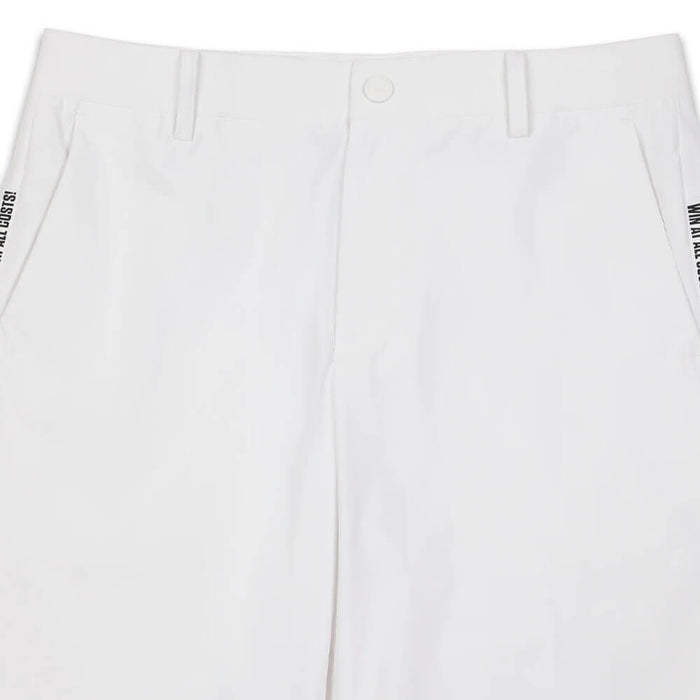 WAAC Side Line Golf Shorts White - SS26 Men