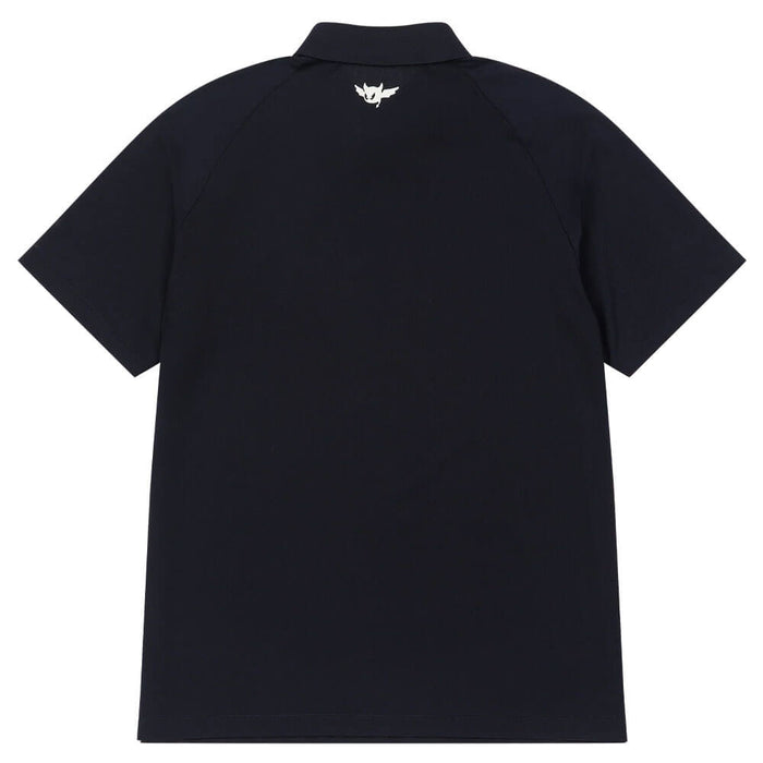 WAAC Sleeve Tape Golf Polo Dark Navy - SS26 Men