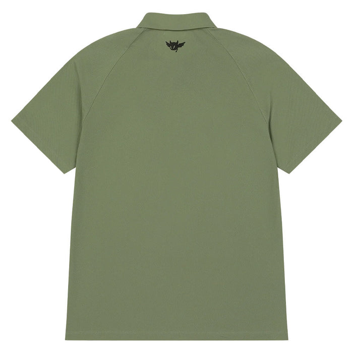 WAAC Sleeve Tape Golf Polo Khaki - SS26 Men