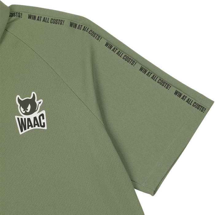 WAAC Sleeve Tape Golf Polo Khaki - SS26 Men