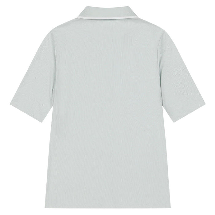 WAAC Slim Fit Rib Golf Polo Mint - SS26 Women