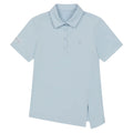 WAAC Slit Hem Golf Polo Light Blue - SS26 Women