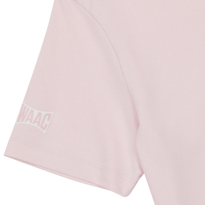 WAAC Slit Hem Golf Polo Light Pink - SS26 Women