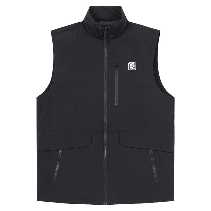 WAAC Thin Padding Golf Vest Black - FW24 Men