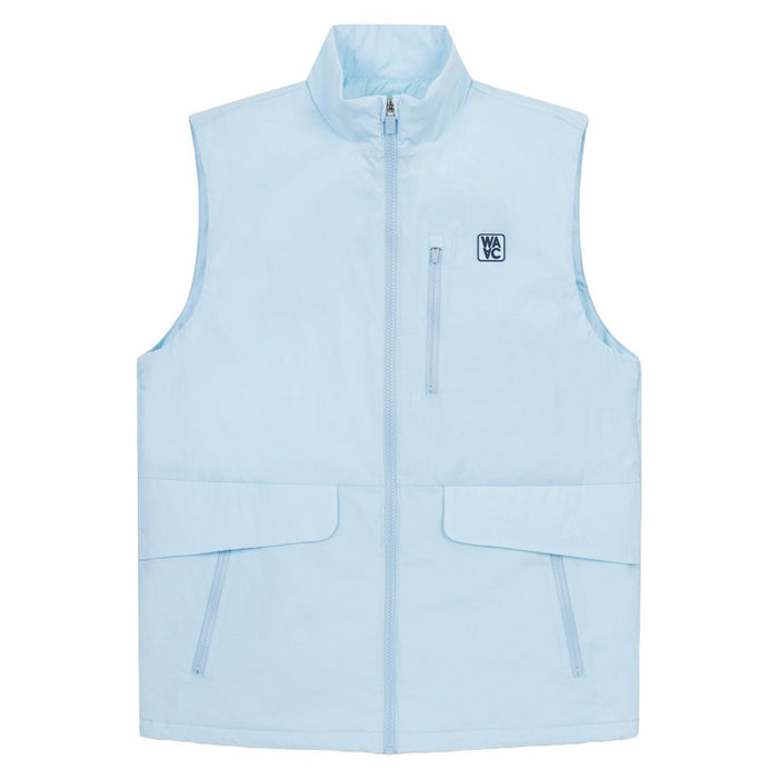 WAAC Thin Padding Golf Vest Light Blue - FW24 Men
