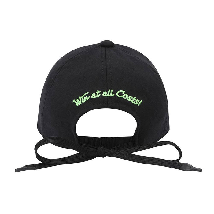 WAAC Waacky Jersey Ribbon Golf Cap Black - 23 Women