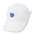 WAAC Waacky Jersey Ribbon Golf Cap White - 23 Women