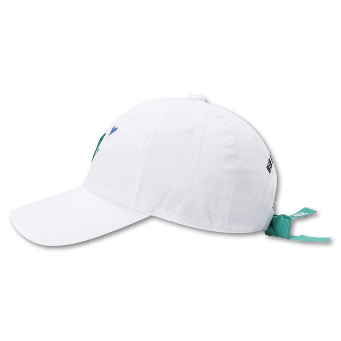 WAAC Waacky Point Ribbon Golf Cap White - 23 Women
