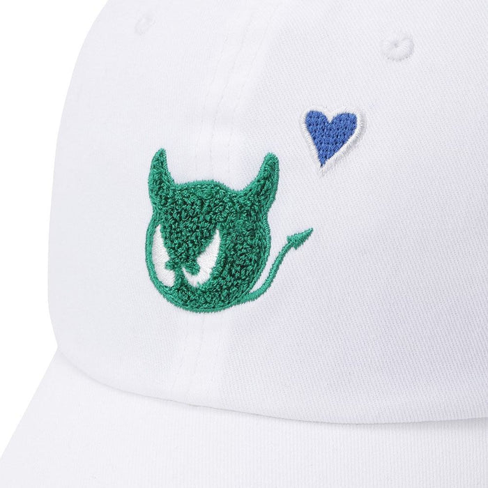 WAAC Waacky Point Ribbon Golf Cap White - 23 Women